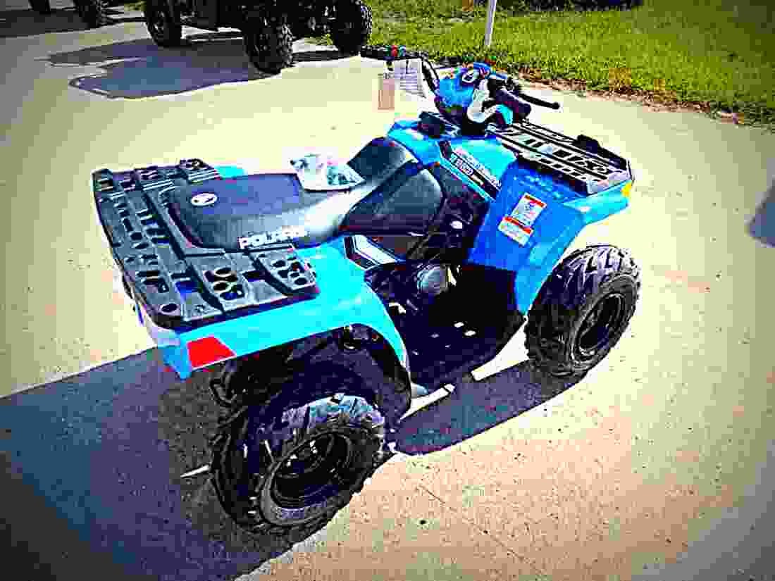 Polaris Sportsman 110 EFI 2017 3 motorbike A4 Photo Print