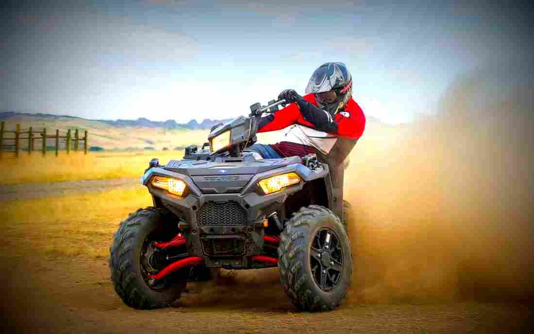 Polaris Sportsman XP 1000 2017 1 motorbike A4 Photo Print