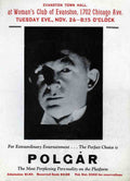 Polgar Magic Magician Vintage A4 Photo Print