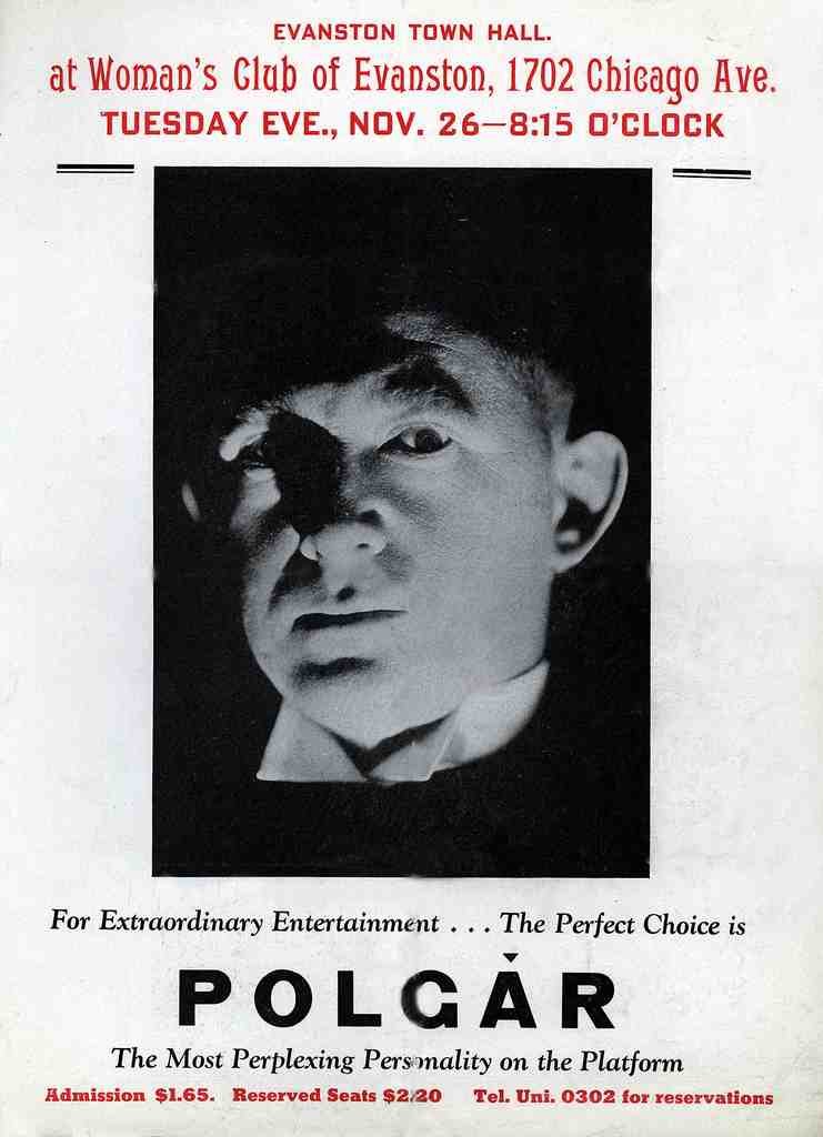 Polgar Magic Magician Vintage A4 Photo Print