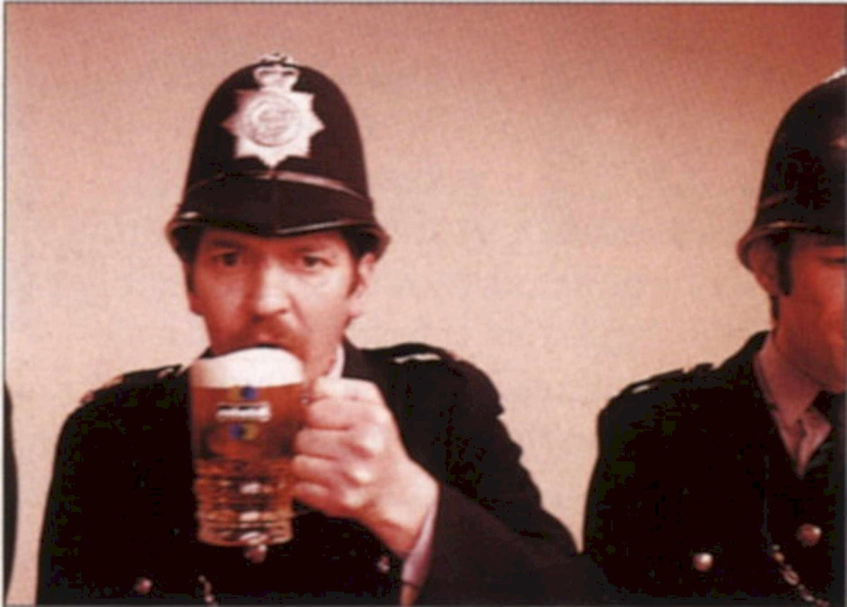 Police Beer Uk 1980s Vintage Retro Advert