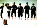 Police Experiment Officers 1970s Vintage Retro Advert