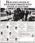 Police Ice Arrest 1970s Vintage Retro Advert