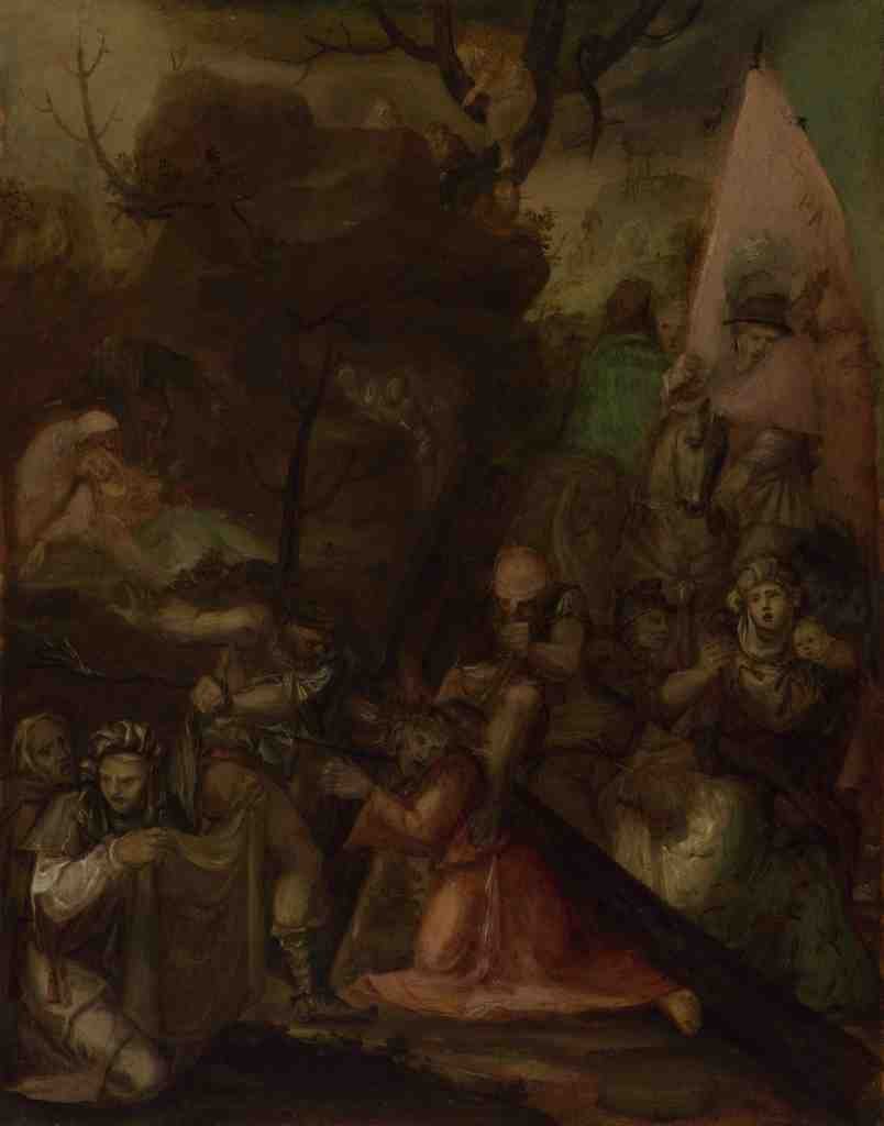 Polidoro da Caravaggio The Way to Calvary A4 Photo Print