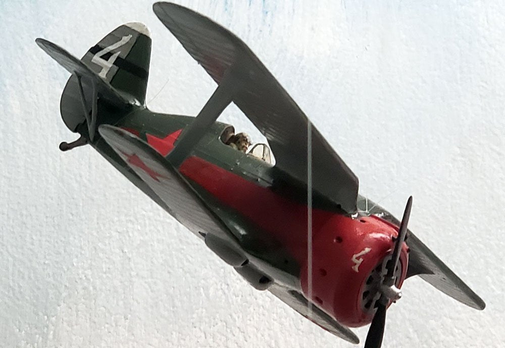 Polikarpov I15 Biplane Fighter Aircraft Soviet Union A4 Photo Print