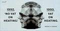 Political Double Faces 1990s Vintage Retro Advert