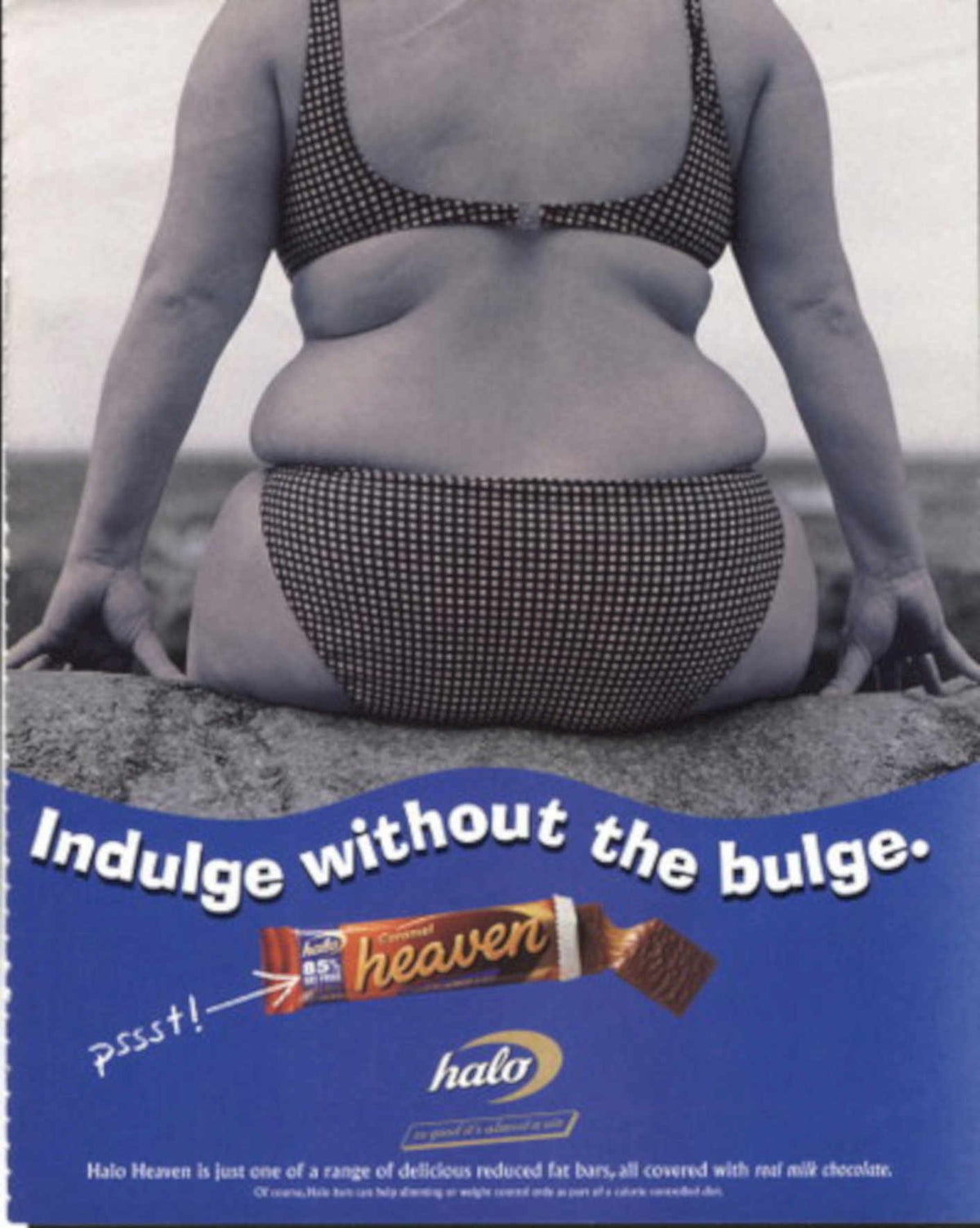 Polka Dots Beach 1990s Vintage Retro Advert