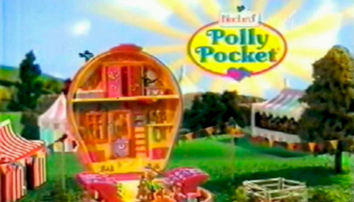 Polly Pocket Caravan 1990s Vintage Retro Advert