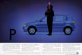 Polo Car Blue 1990s Vintage Retro Advert