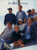 Polo Sailing Fashion 1980s Vintage Retro Advert