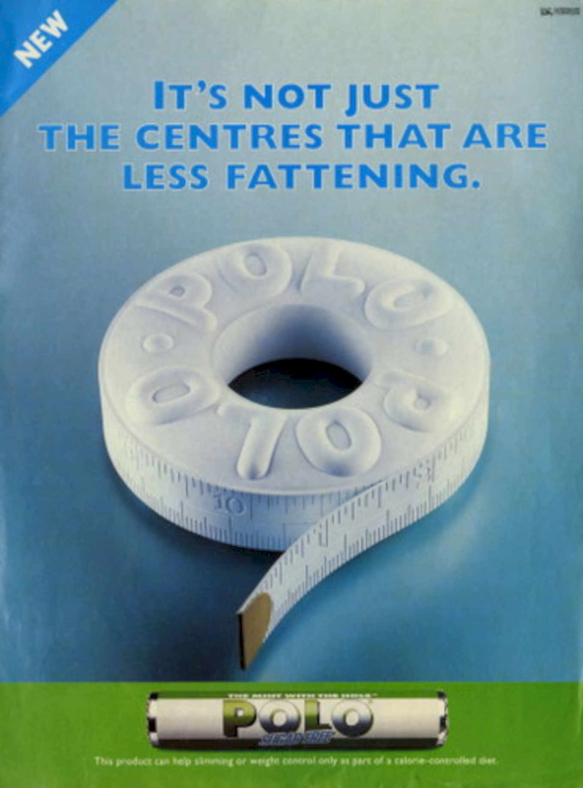 Polo Sugar Free 1990s Vintage Retro Advert