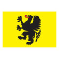 Pomorskie Prov Flag N3474 A4 Photo Print