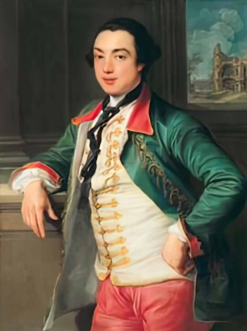 Pompeo Batoni 1stearlofcharlemontyoung Art A4 Photo Print
