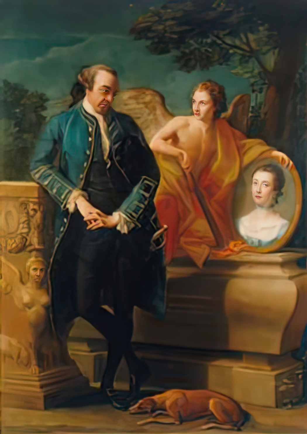 Pompeo Batoni 1stmarquessofdownshire Art A4 Photo Print