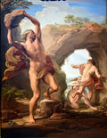 Pompeo Batoni atis and galathea 1761 ce by pompeo batoni nationalmuse Art A4 Photo Print