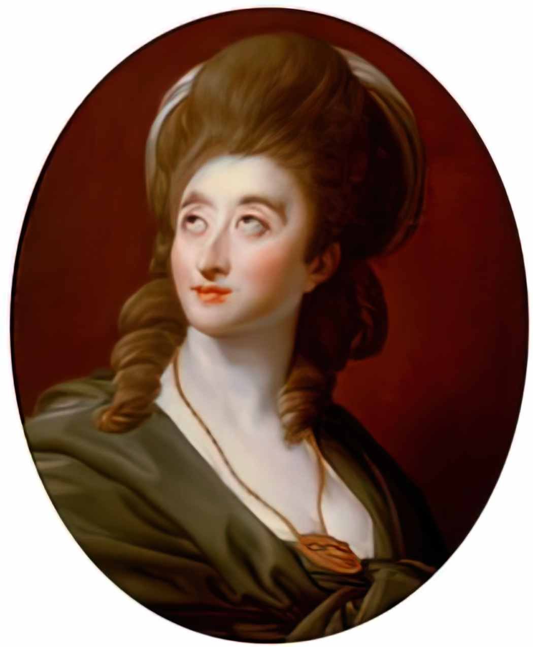 Pompeo Batoni batoni aleksandra potocka as melpomene Art A4 Photo Print