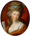 Pompeo Batoni batoni izabela potocka as polyhymnia Art A4 Photo Print