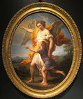 Pompeo Batoni pompeo batoni angelo custode 1761 ca collez privata Art A4 Photo Print