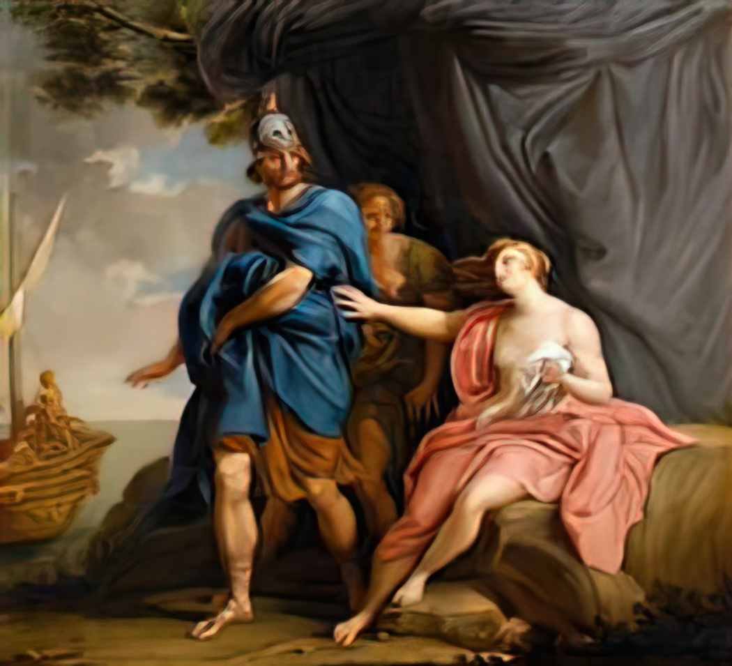 Pompeo Batoni pompeo batoni dido and aeneas 1747 Art A4 Photo Print