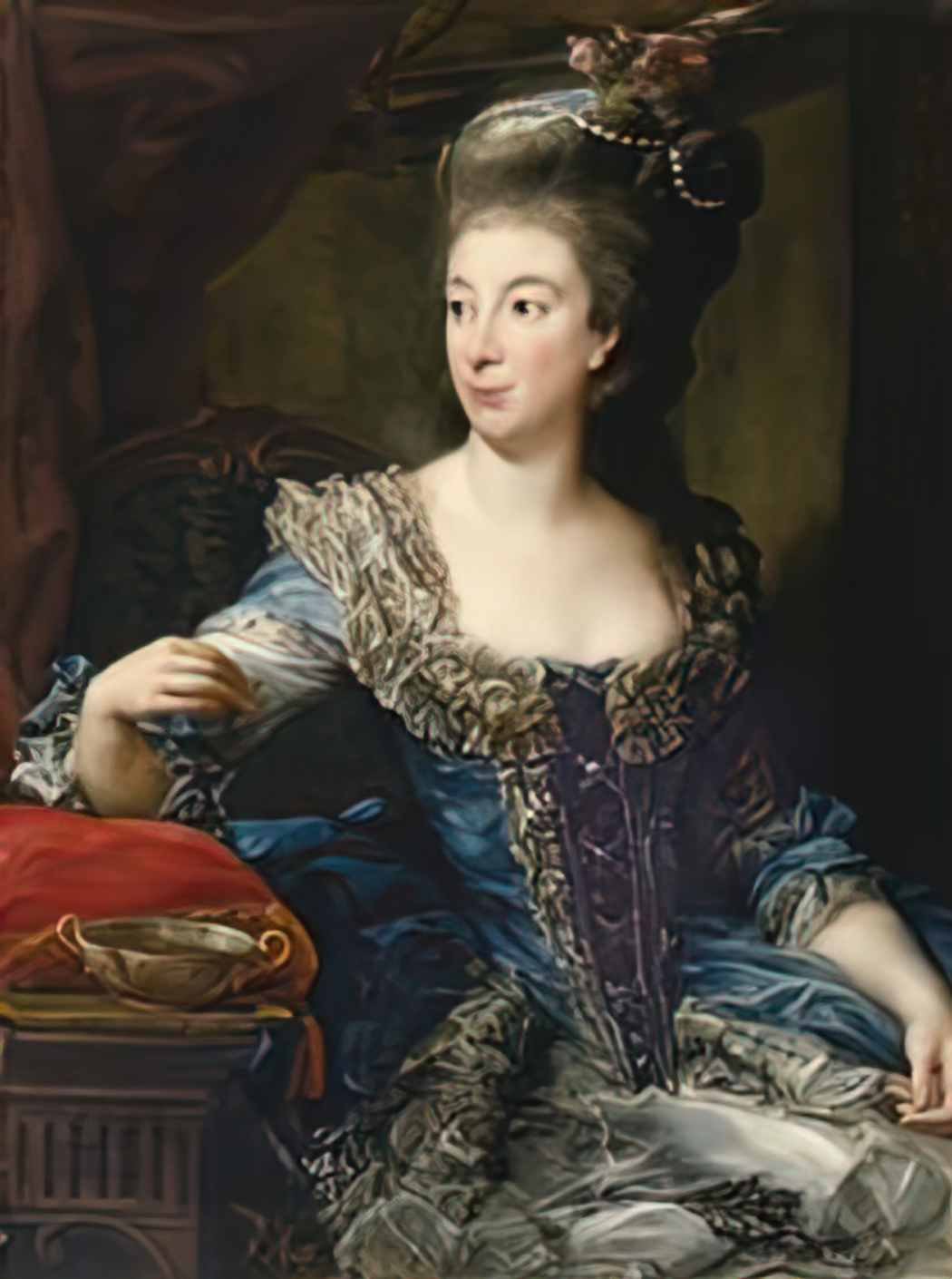 Pompeo Batoni pompeo batoni ritratto della contessa maria benedetta d Art A4 Photo Print