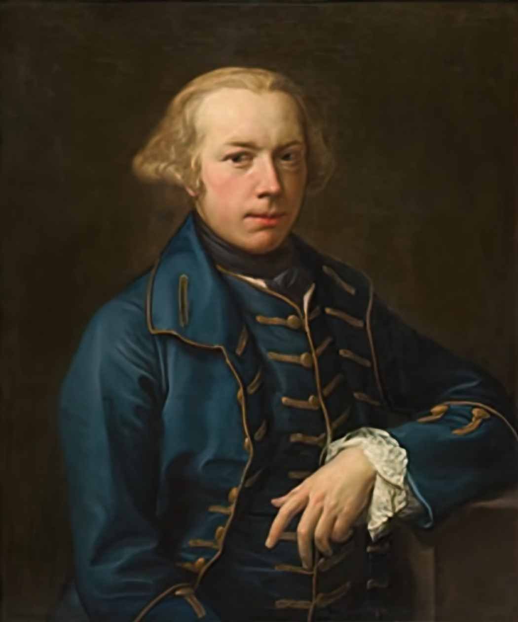 Pompeo Batoni portrait de gentleman pompeo batoni Art A4 Photo Print