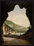 Ponale Road II Lake Garda Vintage A4 Photo Print