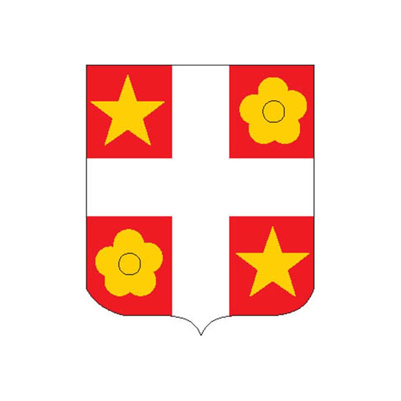 Poncin City Coat Of Arms N4400 A4 Photo Print