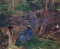 Pond Shore Gauguin A4 Photo Print