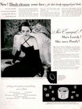 Ponds Cold Cream 1940s Vintage Retro Advert Poster