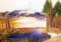 Ponds In The Forest Durer A4 Photo Print