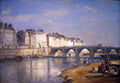 Pont De La Tournelle Paris Stanislaus Lepine A4 Photo Print