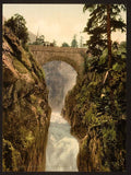 Pont dEpagne Cauterets Pyrenees Vintage A4 Photo Print