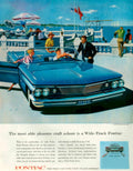 Pontiac Eeroaming Convertible 1960s Vintage Retro Advert