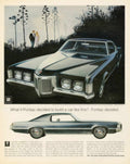 Pontiac Grand Prix 2 1960s Vintage Retro Advert