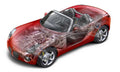 Pontiac Solstice cutaway A4 Photo Print