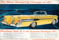 Pontiac Surprise Convertible 1950s Vintage Retro Advert Poster
