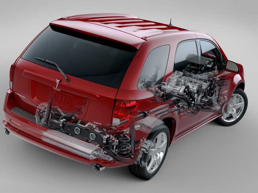 Pontiac Torrent GXP 2007 cutaway A4 Photo Print