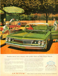 Pontiac Wide Track 1 1960s Vintage Retro Advert