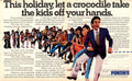 Pontins Chalet Kids 1980s Vintage Retro Advert