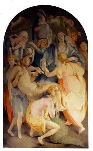 Pontormo Jacopo Deposition A4 Photo Print