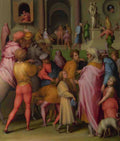 Pontormo Joseph sold to Potiphar A4 Photo Print