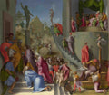 Pontormo Joseph with Jacob in Egypt A4 Photo Print