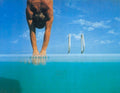 Pool Dive Figure 1990s Vintage Retro Advert