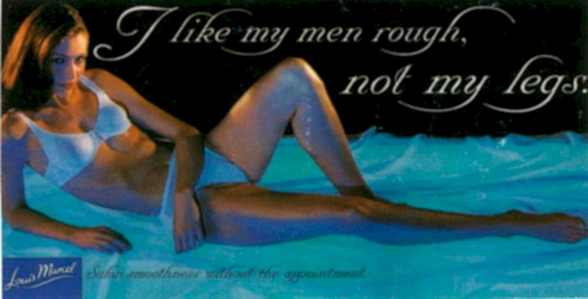 Pool Woman Salon 1990s Vintage Retro Advert