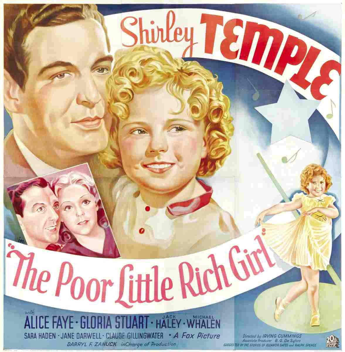 Poor Little Rich Girl The 02  film star poster A4 Photo Print