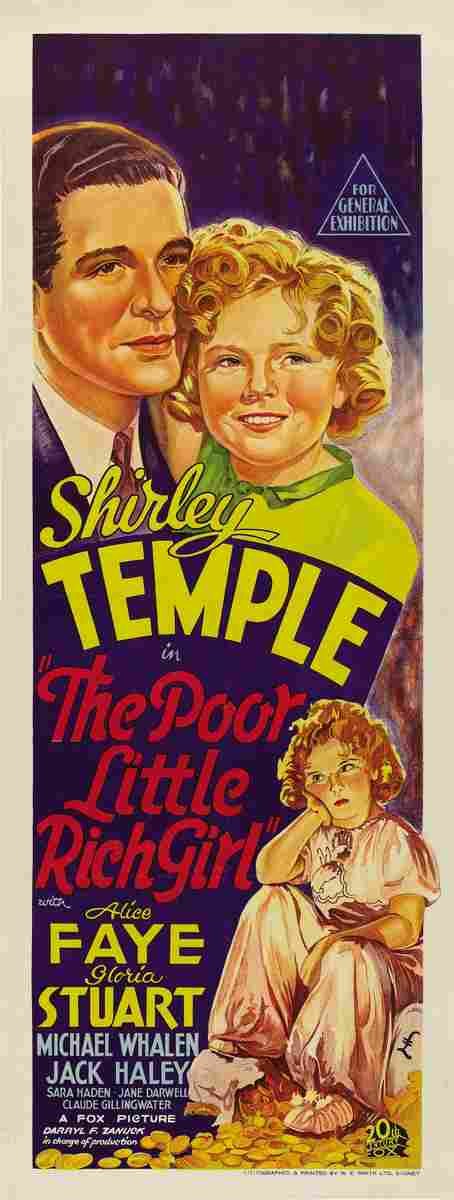 Poor Little Rich Girl The 04  film star poster A4 Photo Print