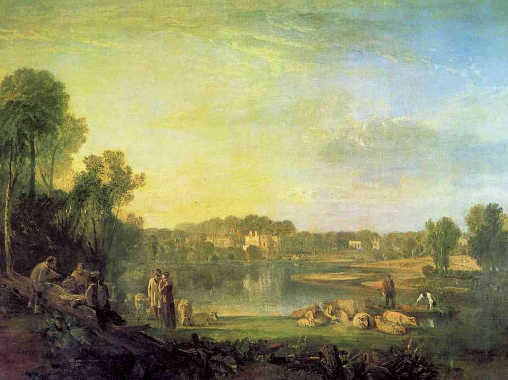 Pope S Villa At Twickenham Joseph Mallord Turner A4 Photo Print