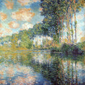 Poplars On The Epte A4 Photo Print