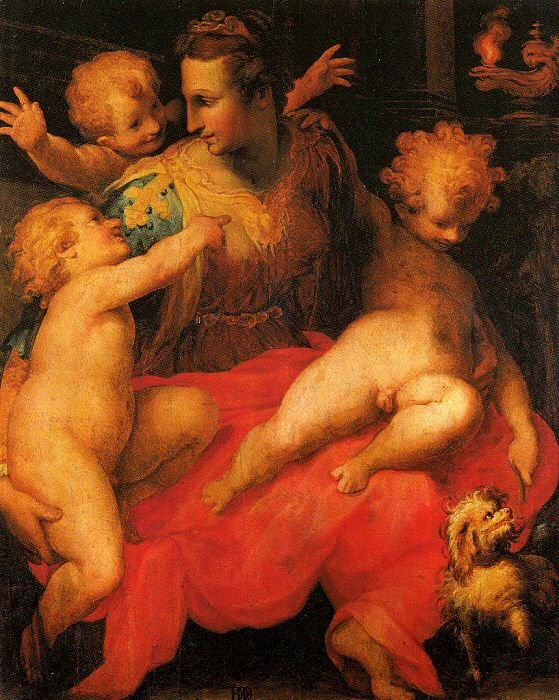 Poppi Francesco Morandini da Italian 1544 1597 Art A4 Photo Print