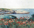 Poppies Isles Of Shoals 1 Hassam Impressionism American A4 Photo Print